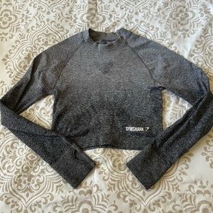 GYMSHARK LONG SLEEVE CROP